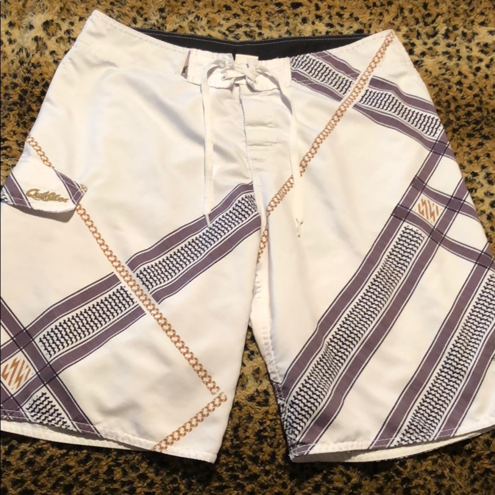 Quicksilver Men’s Swim trunks shorts size 34